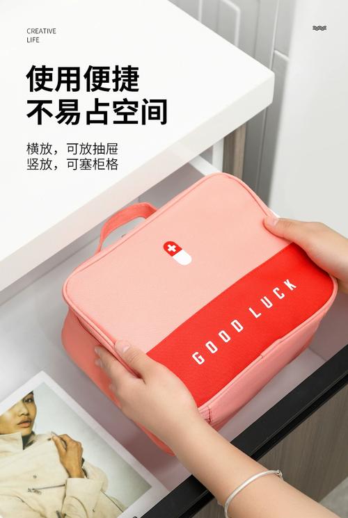 日常出门放在挎包里的药品便携收纳包实拍