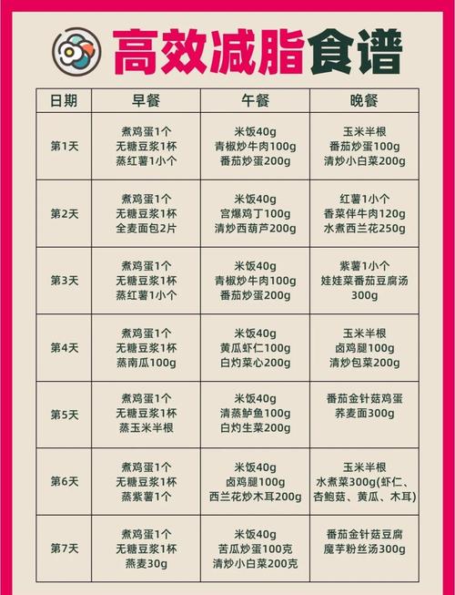 减脂期每日饮食记录手账本实拍
