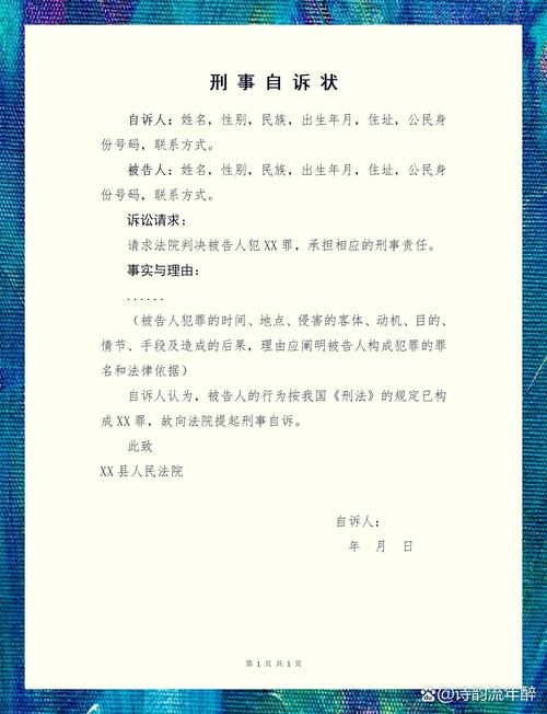 被害人向法院提起刑事自诉
