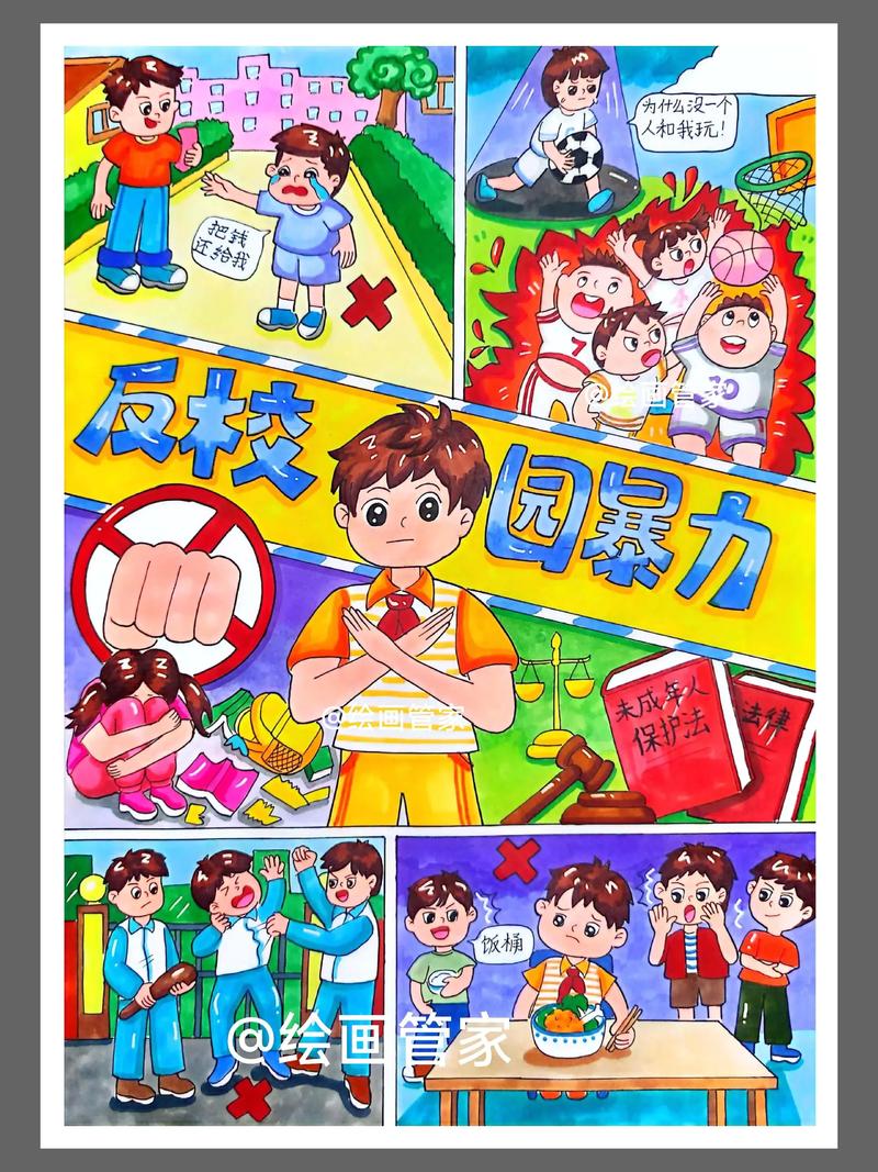 校园欺凌隐蔽性表现示意图