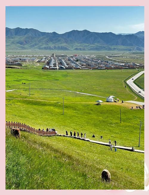 甘南桑科草原自驾远景