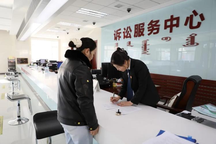 基层法院人身安全保护令立案窗口实拍