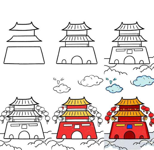 开封古城墙几何线条