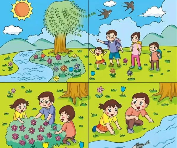 二年级小学语文课本看图写话示例插图
