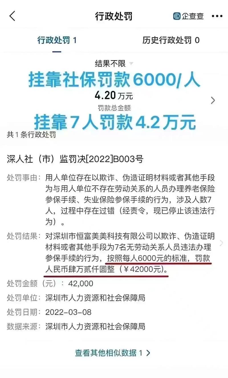 社保挂靠违规骗保处罚公告示例