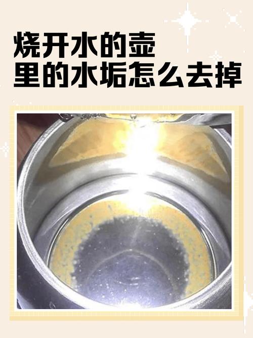 电热水壶水垢清除前后对比效果