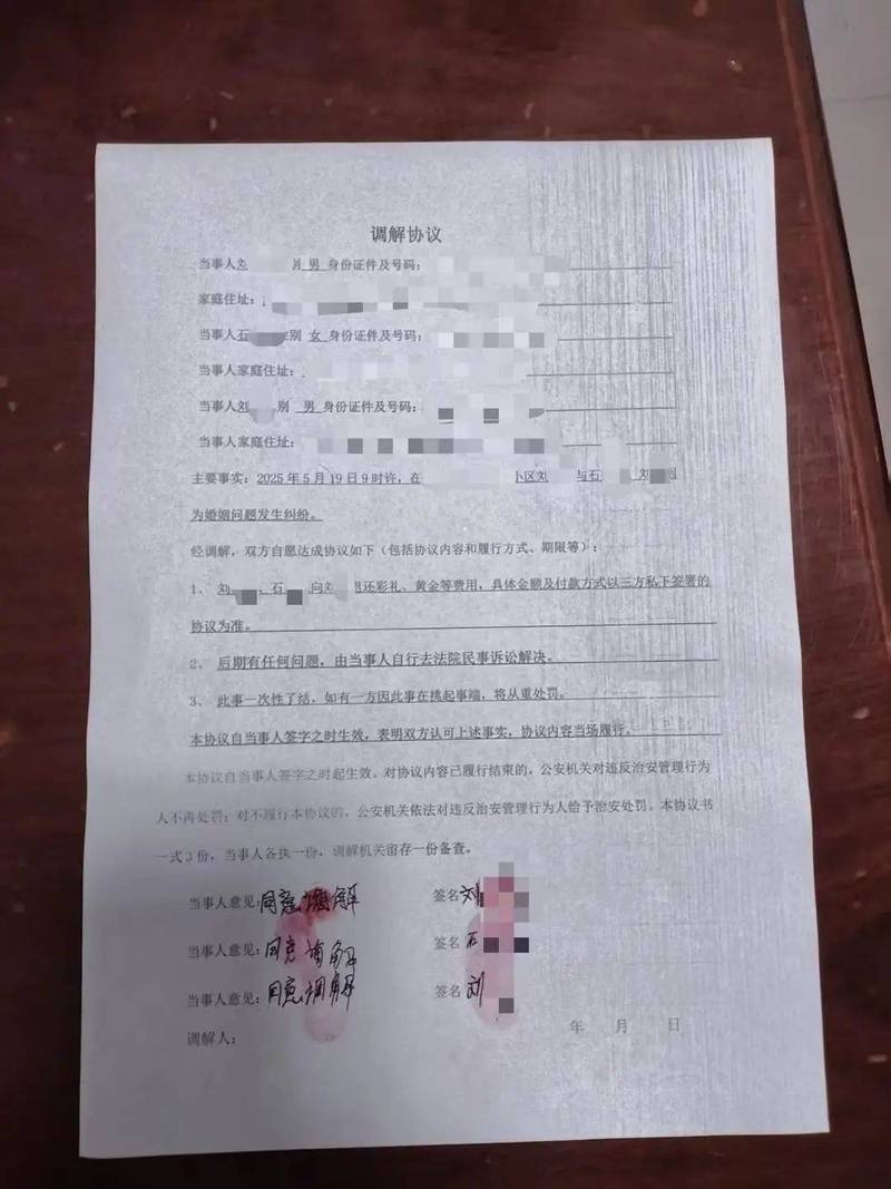 彩礼返还纠纷转账记录证据示例