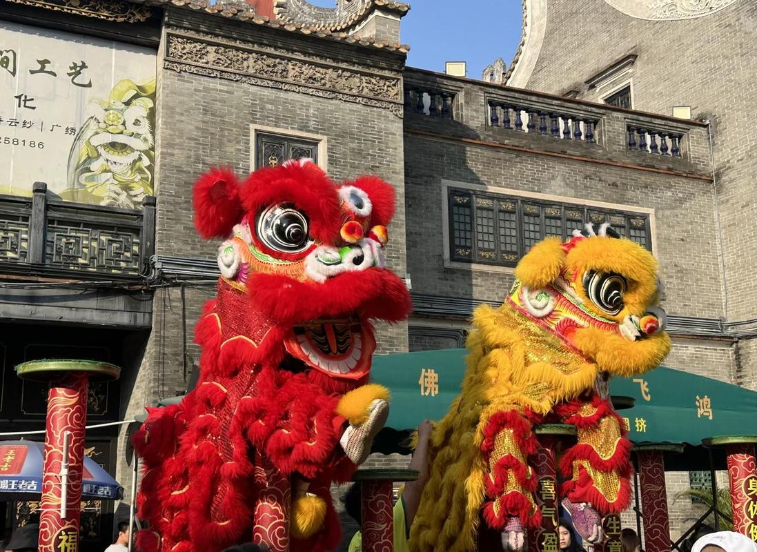 佛山祖庙舞狮