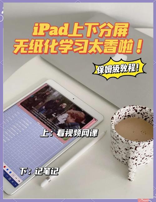 上网课开着分屏刷社交软件的电脑屏幕