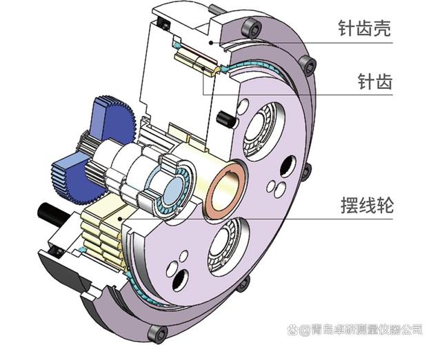 产线工人调整RV减速器游隙实拍