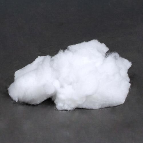高温使用14个月后粉化的莫来石纤维样品