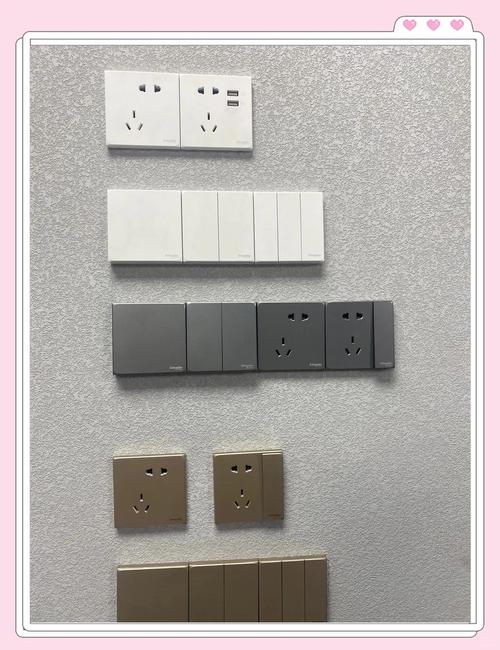 彩色编码工业插座面板