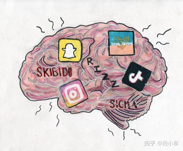 信息过载时人脑混乱示意图