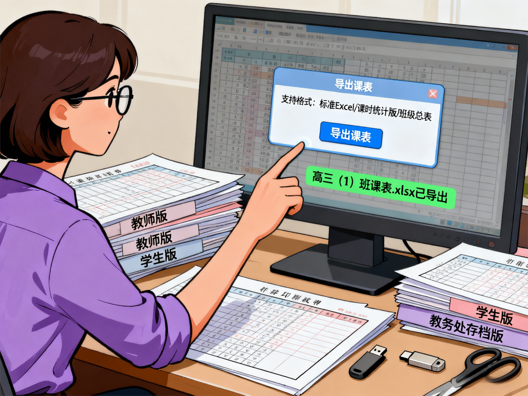 教师使用数字化考务系统遇挫场景