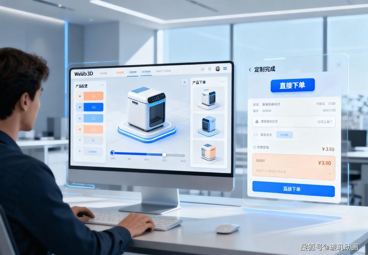电商品牌使用WebGL实现3D产品在线定制配置器