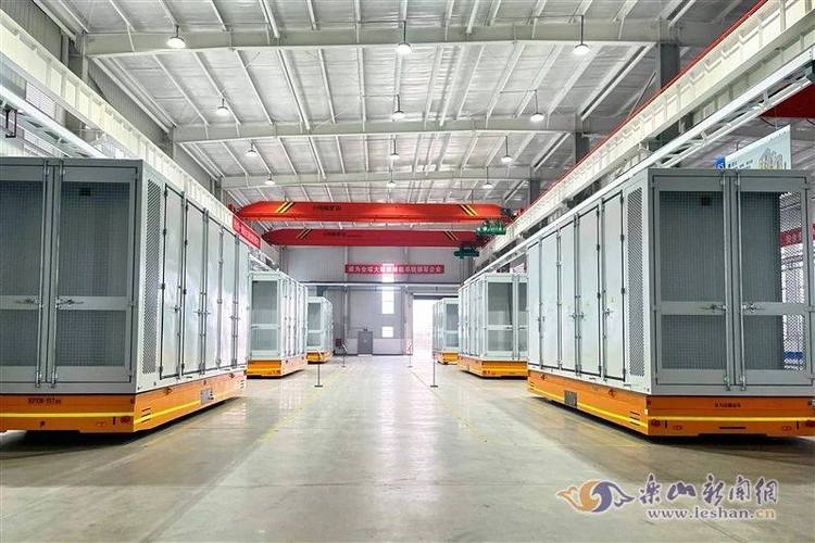 百兆瓦级全钒液流储能电站厂区