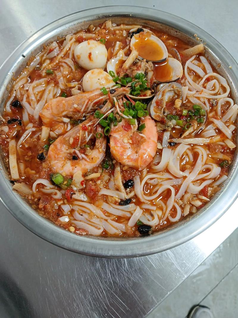 干捞海鲜粉料多粉滑