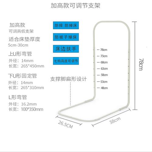 婴儿床护栏间隙安全标准示意图 测量工具