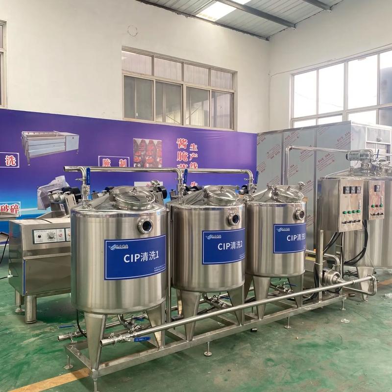 灌装机CIP清洗管路内部结垢