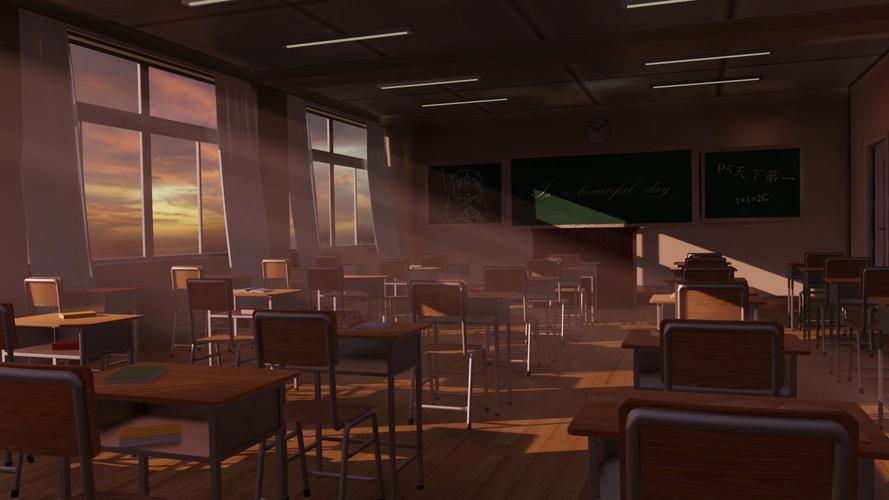 职校动漫专业学生工作室创作场景