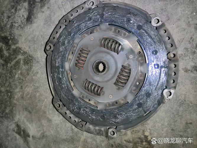 工业摩擦离合器烧毁磨损拆检图
