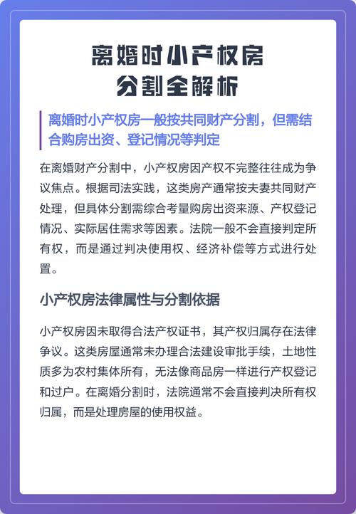 小产权房分割常见问题解答
