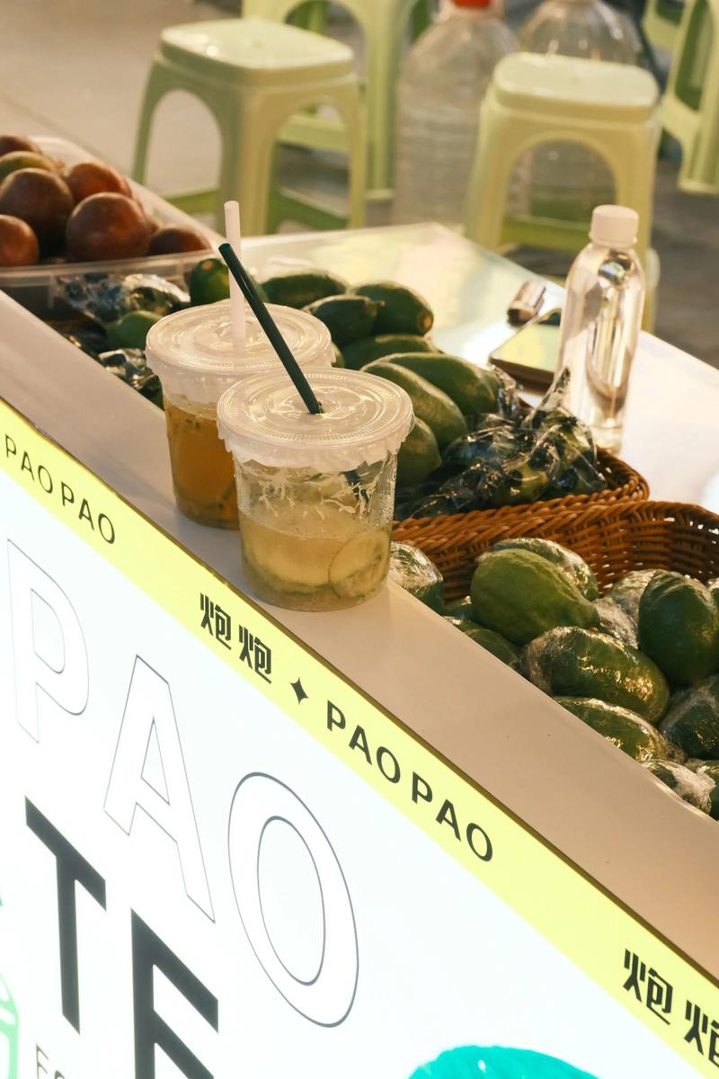 杭州转塘社区底商冷萃茶门店实拍