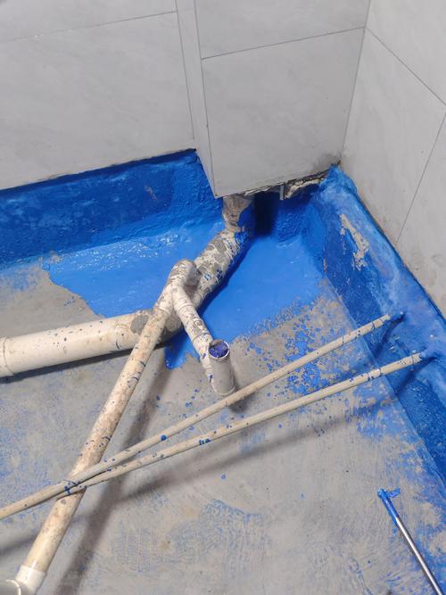 卫生间下水管根部防水处理细节图
