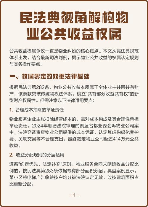 民法典真的管到你小区电梯广告收入了吗? - 云帮法律