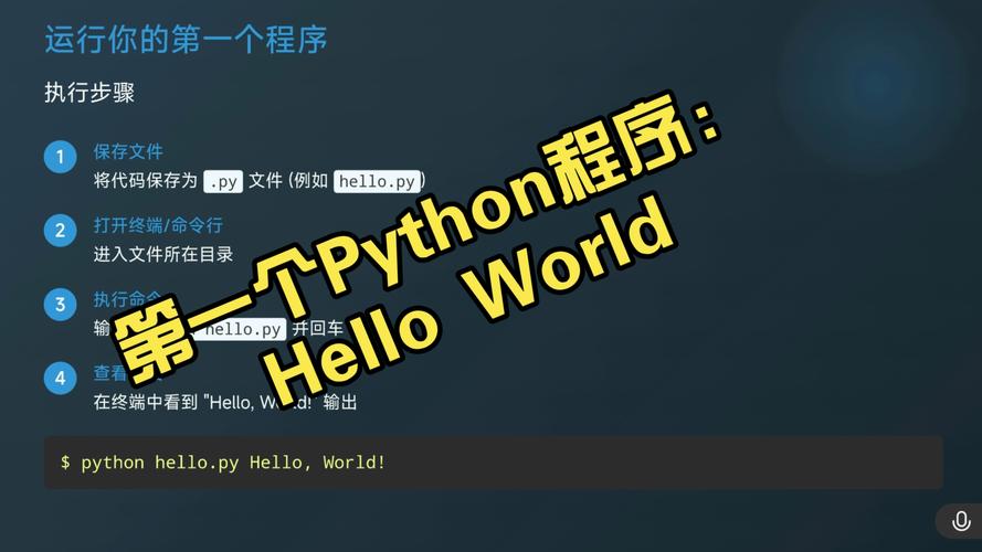 编程入门新手第一个Hello World代码运行界面