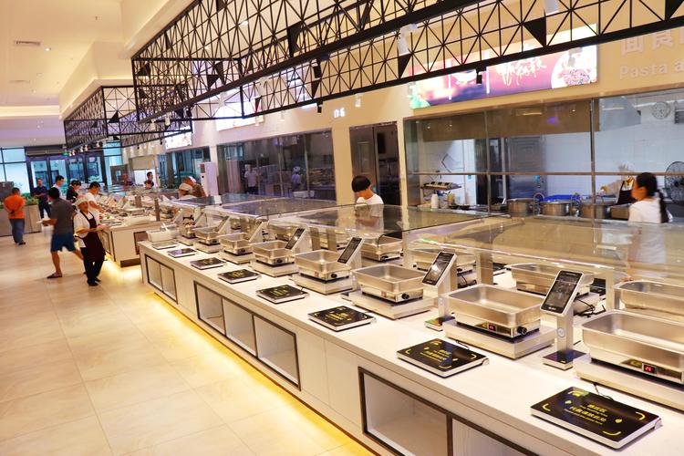 连锁中式快餐门店出餐操作台