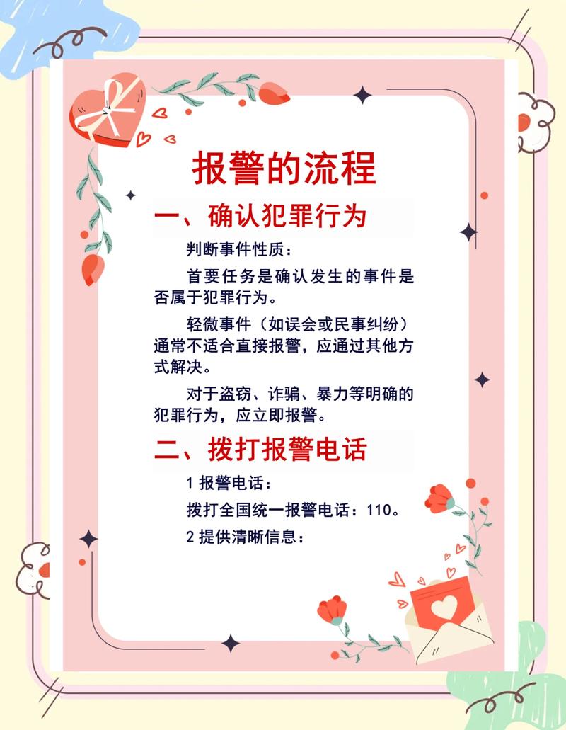 公安机关报案流程指引图