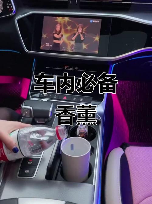 汽车中控台草本香薰摆放图
