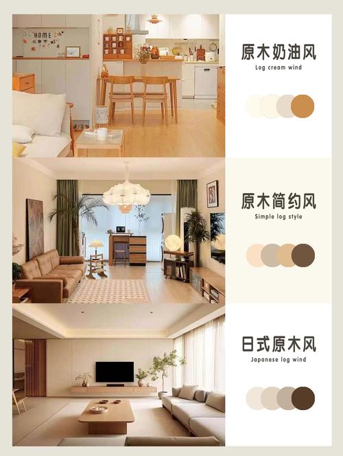 日式原木风家居色温搭配实拍
