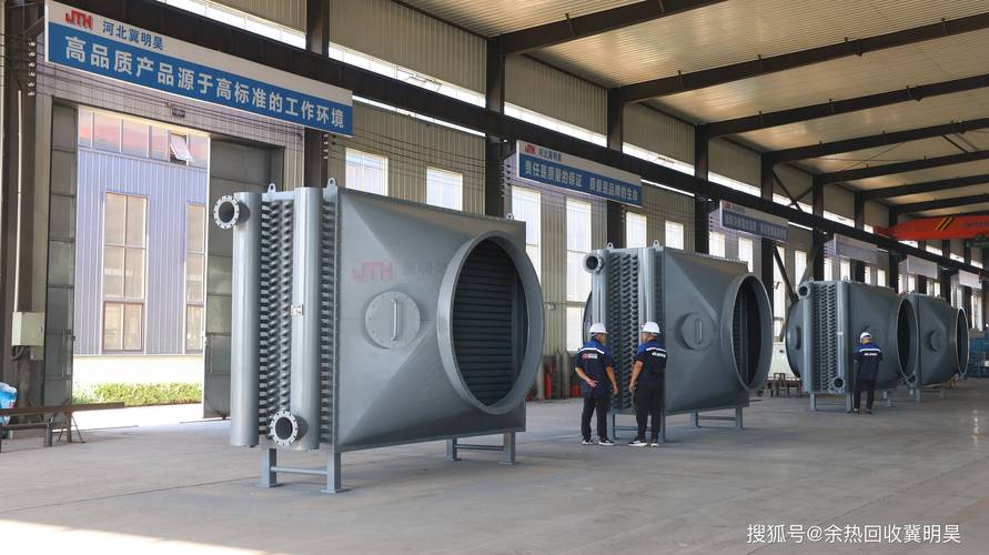 工业锅炉烟气冷凝余热回收装置安装现场