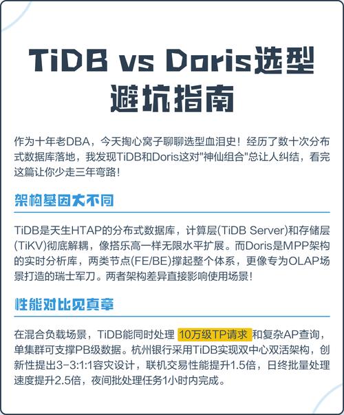 选型时的那些坑