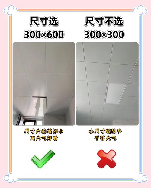 集成吊顶铝扣板样品厚度对比