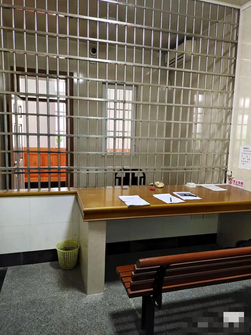 刑事辩护律所律师会见当事人场景