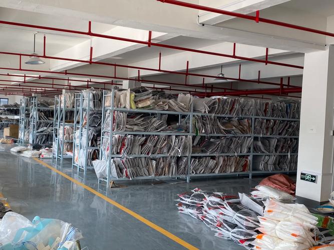 长三角羽绒产业带工厂仓库实景
