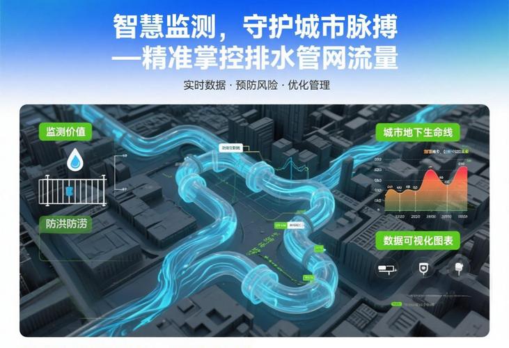 城市排水管网数字孪生积水模拟图