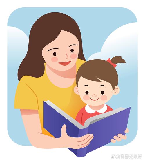 幼儿抱着翻旧的儿童绘本在床上读