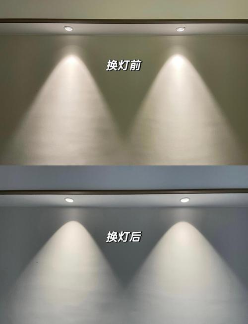 卧室路由器定时断电后夜景灯光对比图