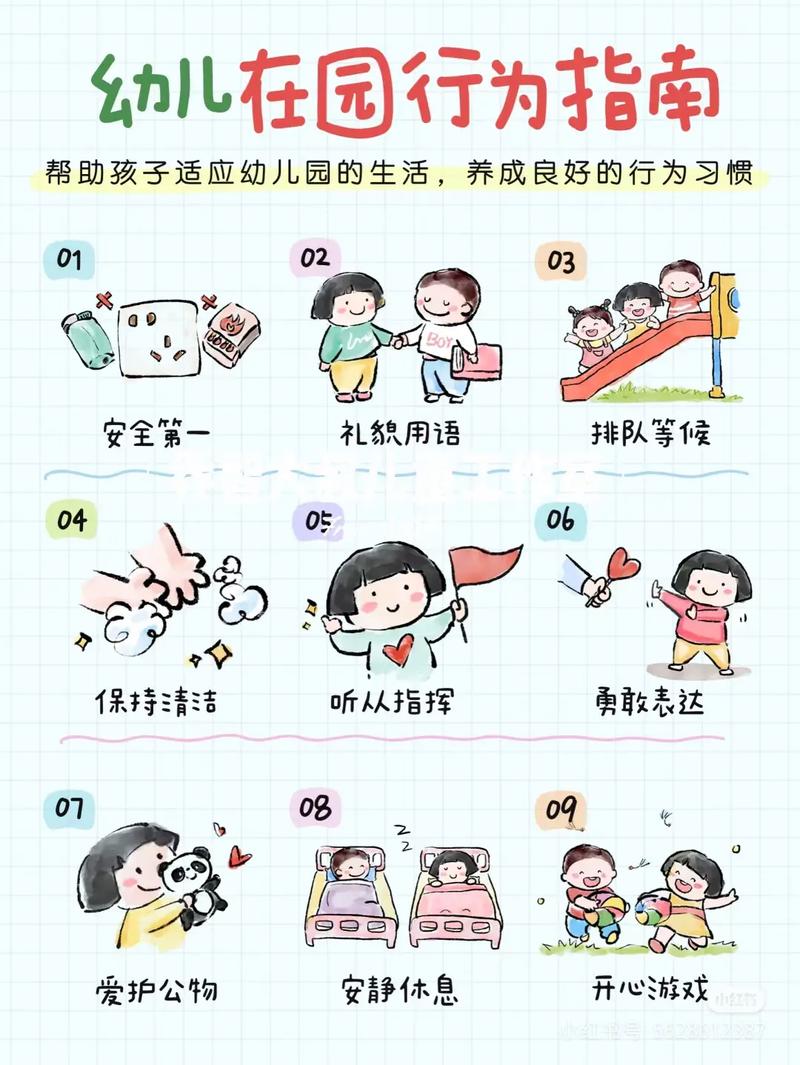 学龄前儿童社交互动成长阶段示意图