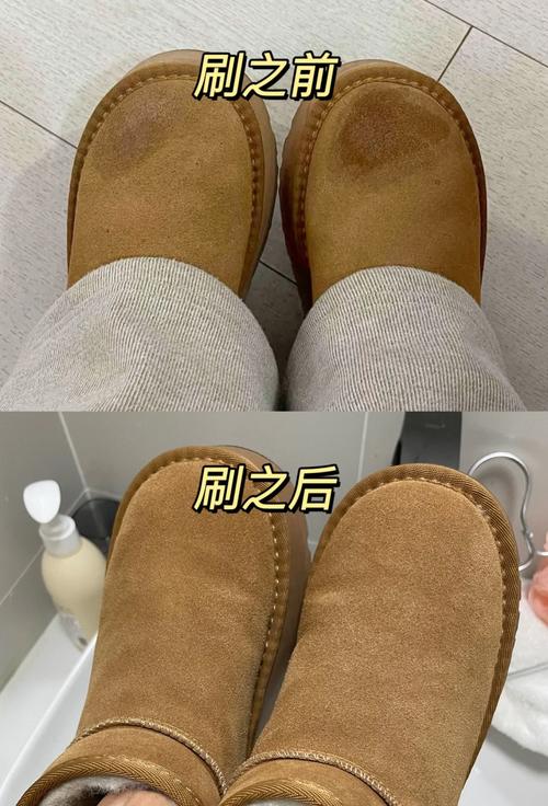 手工擦色靴子保养过程