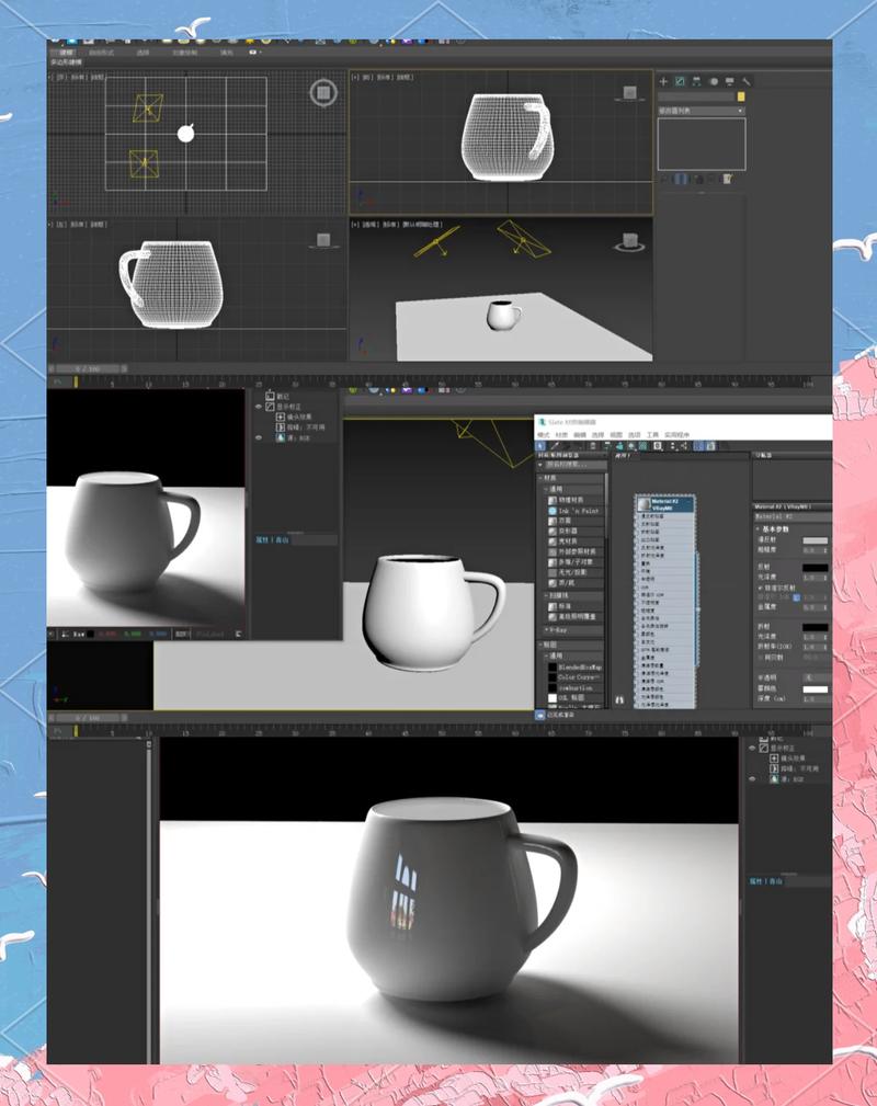 3D效果图制作渲染过程