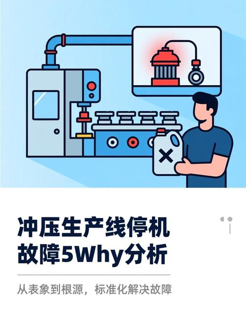 汽车冲压生产线故障停机现场