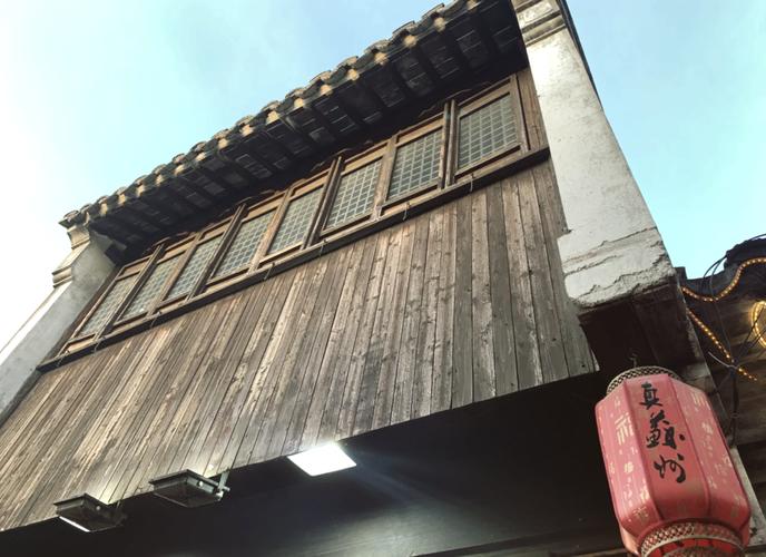 苏州平江路控保建筑木梁原貌实拍