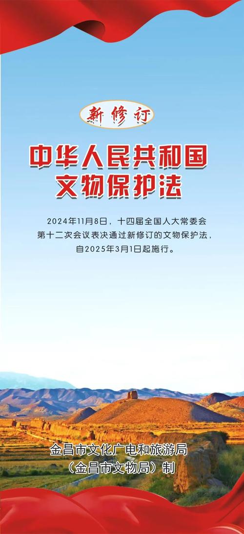 文物保护法私自发掘条款普法宣传海报