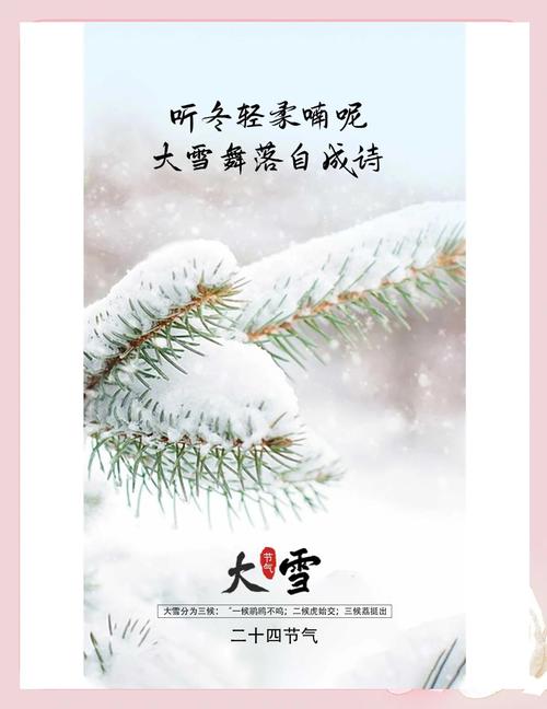 大雪——把日子慢下来