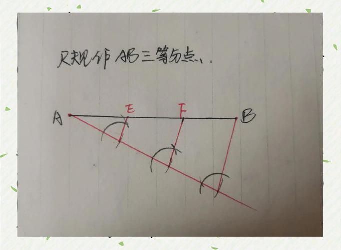 小学数学作图题标准规范尺规步骤图